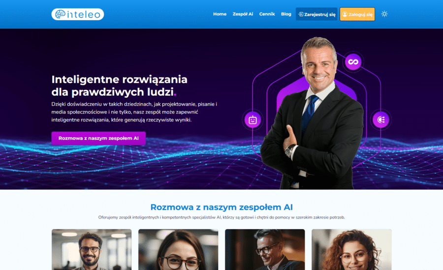 Inteleo od Web Systems: Rewolucja w usługach SaaS z asystentami AI